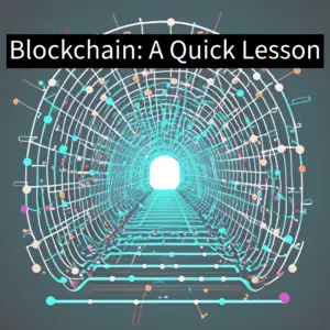 Blochain A quick lesson with a beautiful image