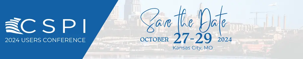 CSPI 2024 Users Conference, Kansas City, MO.