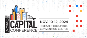 Capitol Conferences logo with skyline.