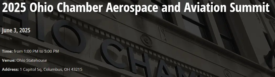 Ohio Chamber Aerospace and Aviation Summit 2025.