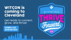 WITCON 2025 event announcement in Cleveland.